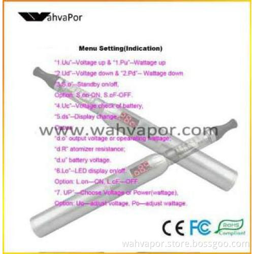Hot sell new E-Cigs V-life Max Variable Wattage